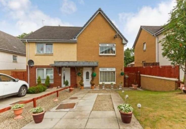 Silverburn New House With Free Parking And Nice Garden Glasgow Zewnętrze zdjęcie